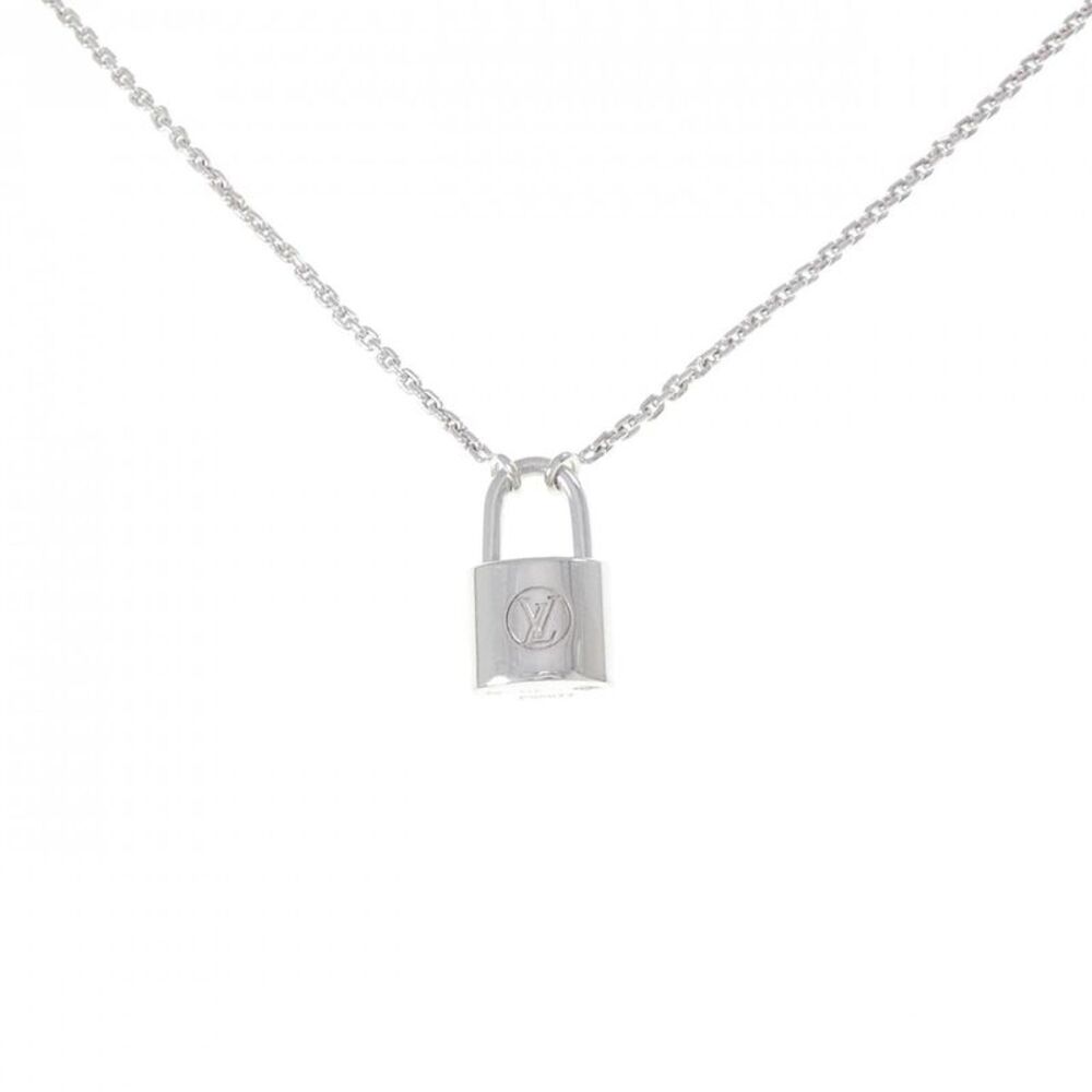 Louis Vuitton Lockit 925 Silver Necklace